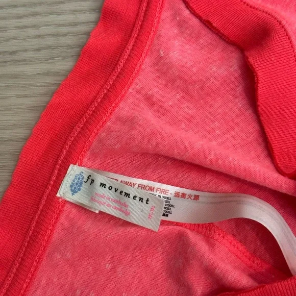 FP Movement by Free People Coral Twist Crop Top - Picture 5 of 8